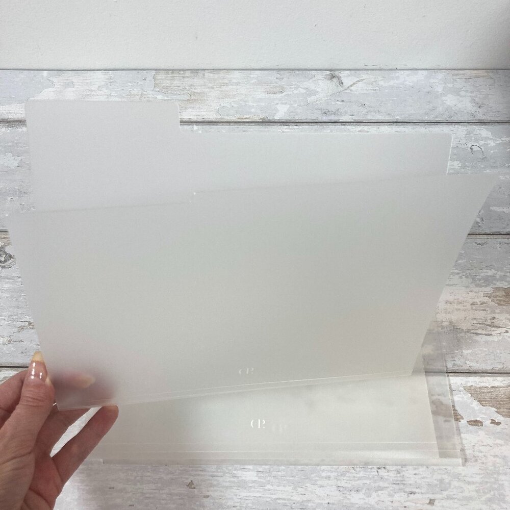 Cloth & Paper || CEO Clear Folders - Picture 2 of 3